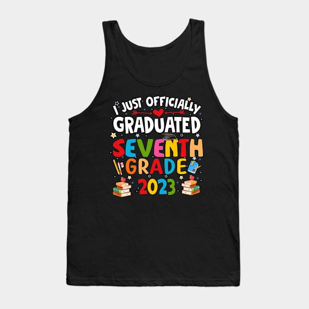 I just graduated seventh grade 2023 Tank Top by marisamegan8av